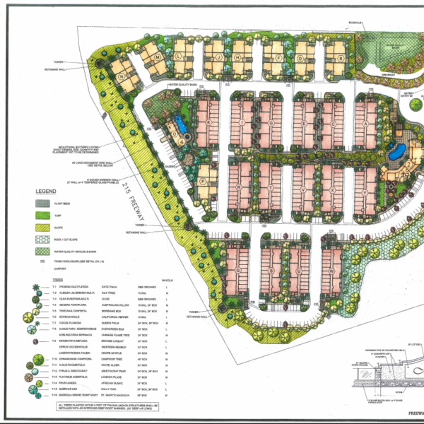 Mariposa Development Colored Plan